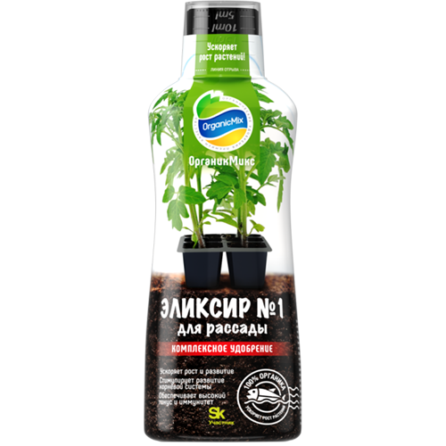 Эликсир №1 ОрганикМикс для Рассады