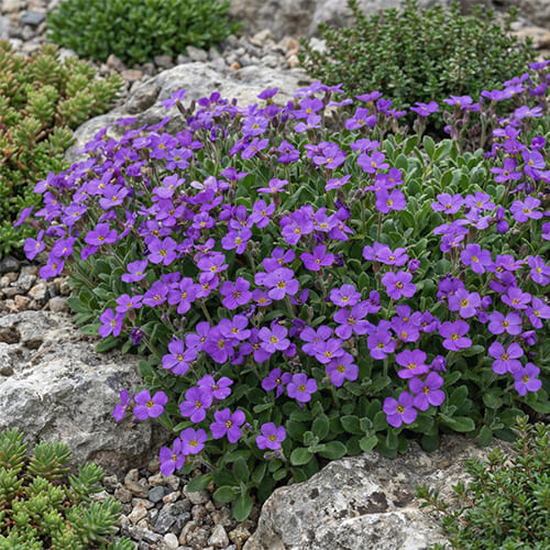 Аубриета гибридная Royal Cascade Purpule-Violet Аубриета гибридная Royal Cascade Purpule-Violet